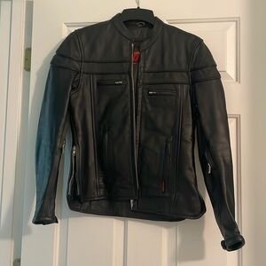 Leather jacket